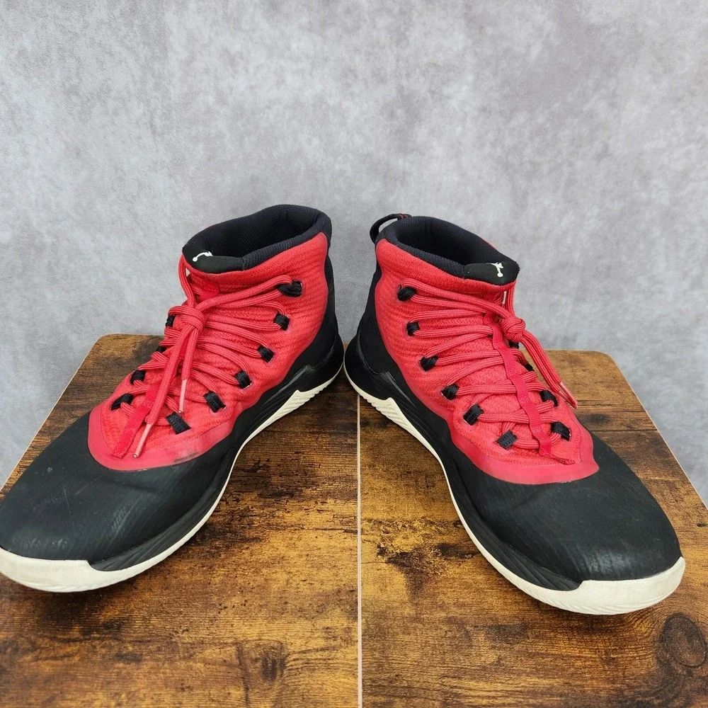 Jordan Ultra Fly‎ 2 Basketball Shoes Mens 14 Black Red Sneakers 897998-001